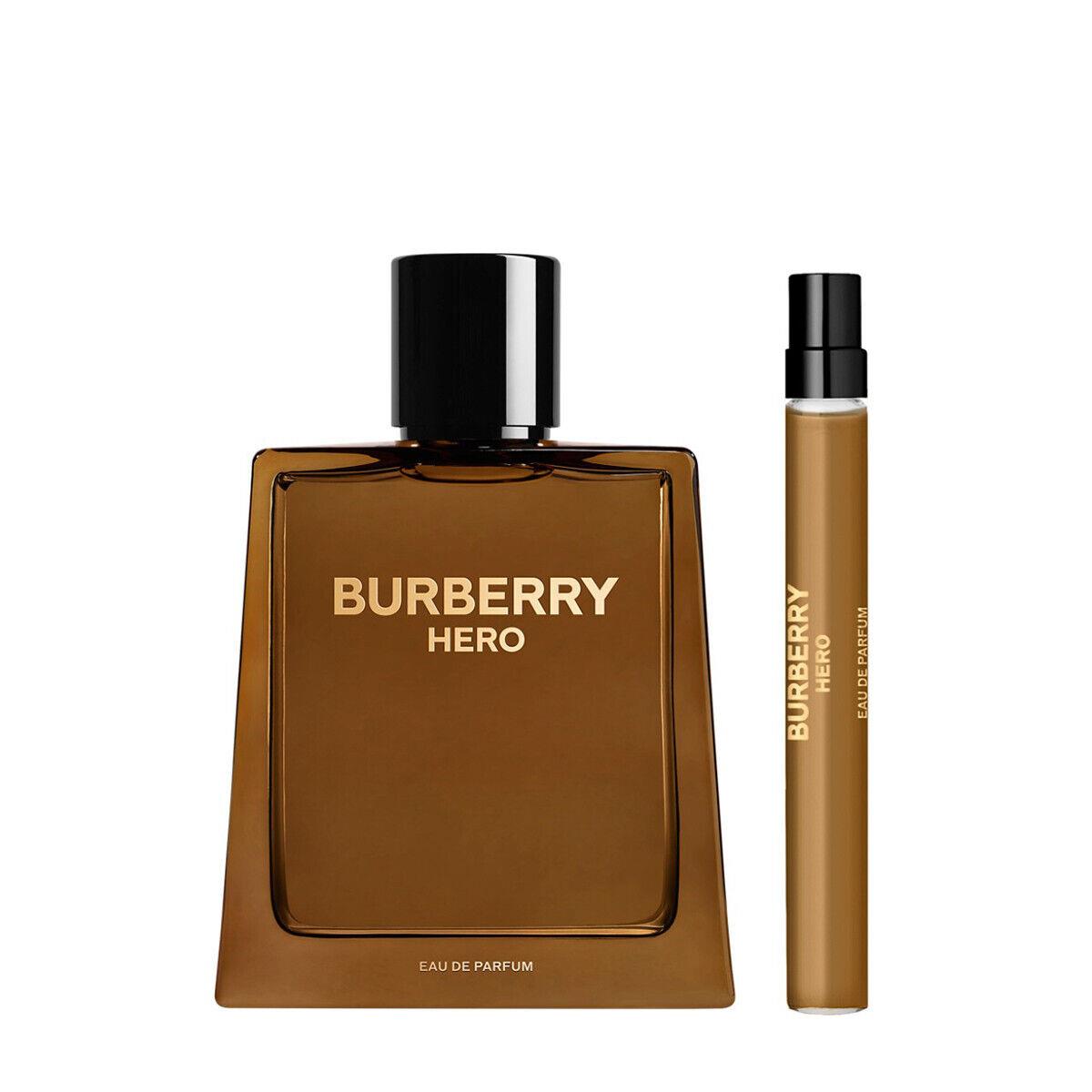 Burberry Hero Edp Gift Set Duo: Eau de Parfum 100ml 3.3fl oz 10ml 0.3fl oz