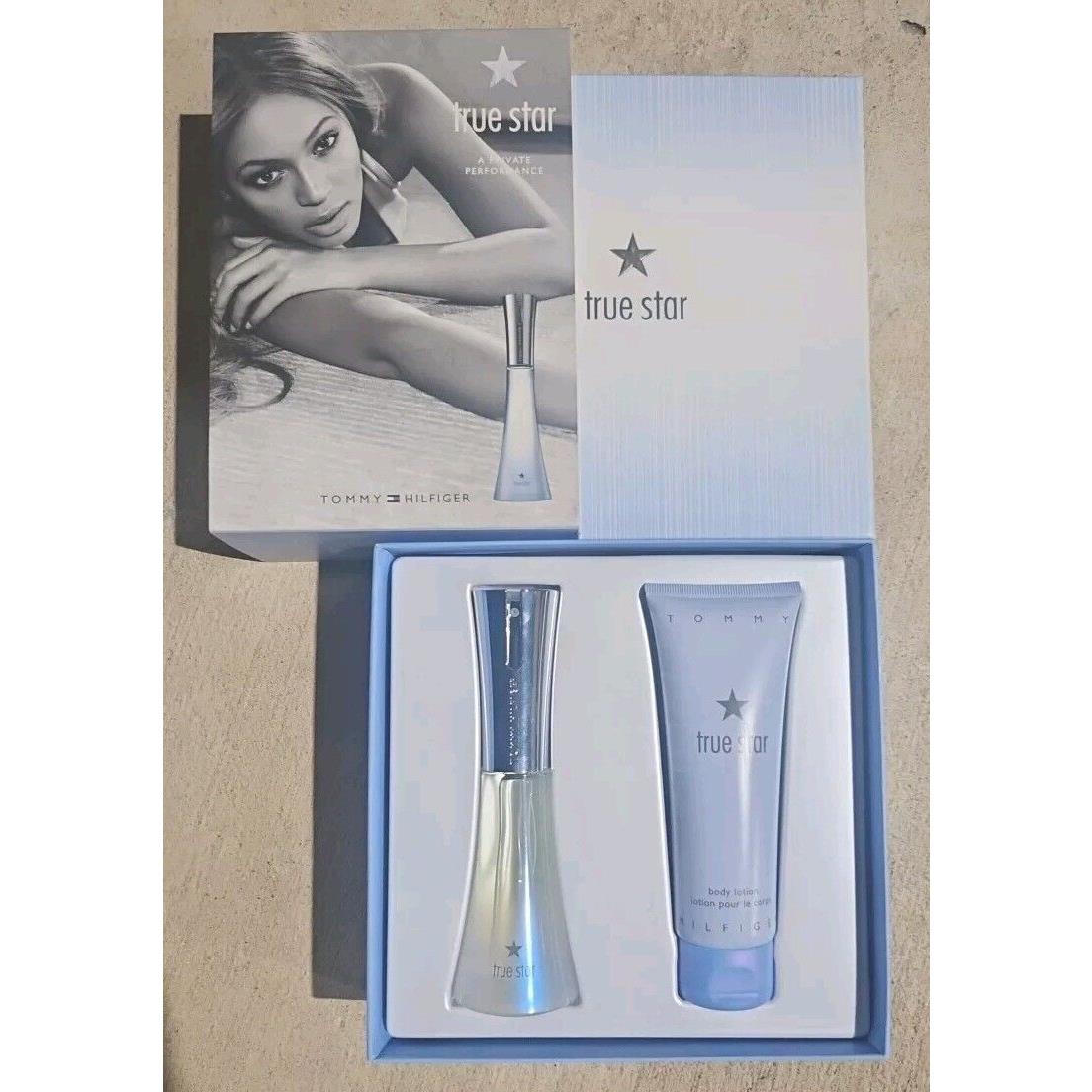 True Star by Tommy Hilfiger Women 2 Pieces Set 1.7 OZ Edp + 3.4 OZ Body Lotion