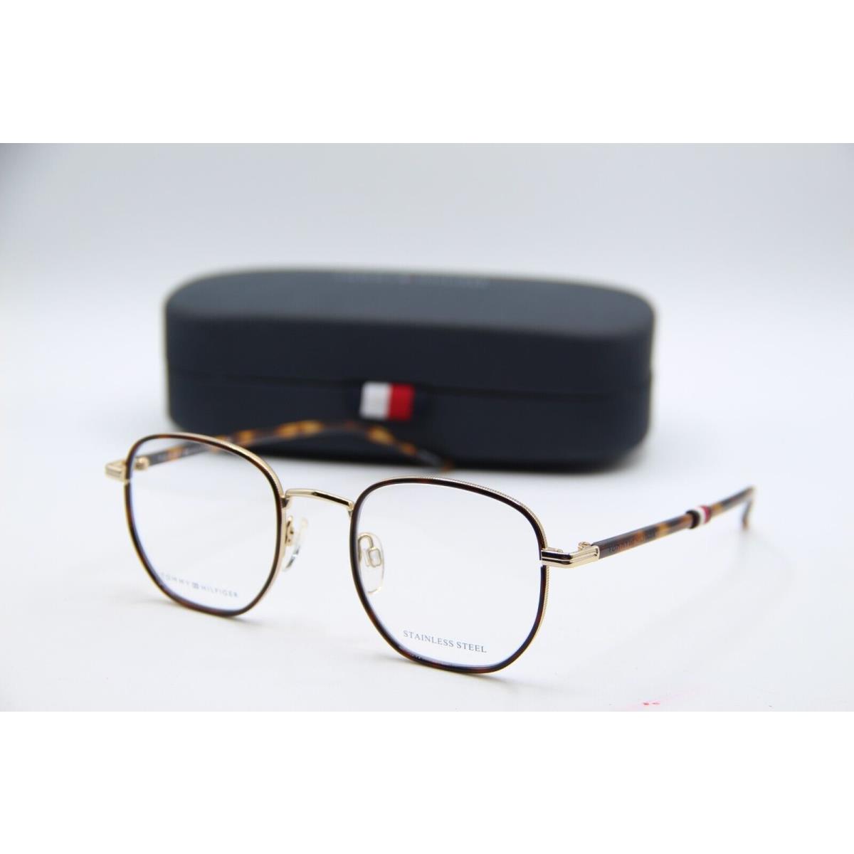 Tommy Hilfiger TH1686 J5G Havana Gold Eyeglasses W/case 48-21