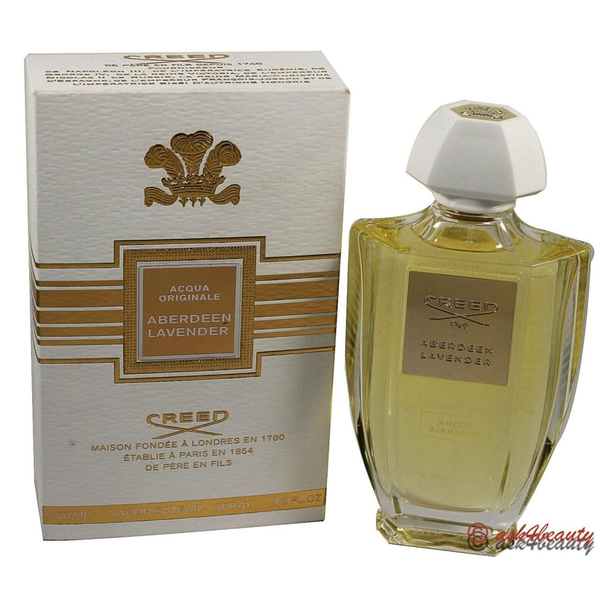 Creed Aberdeen Lavander Eau De Parfum Spray 100ml/3.4oz Boxed