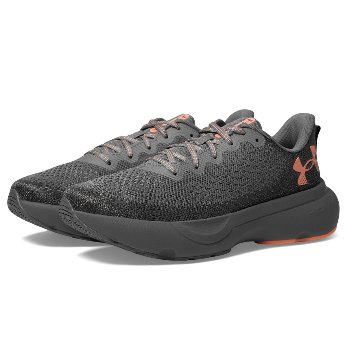 Man`s Sneakers Athletic Shoes Under Armour Infinite Titan Gray/Anthracite/Tech Blue