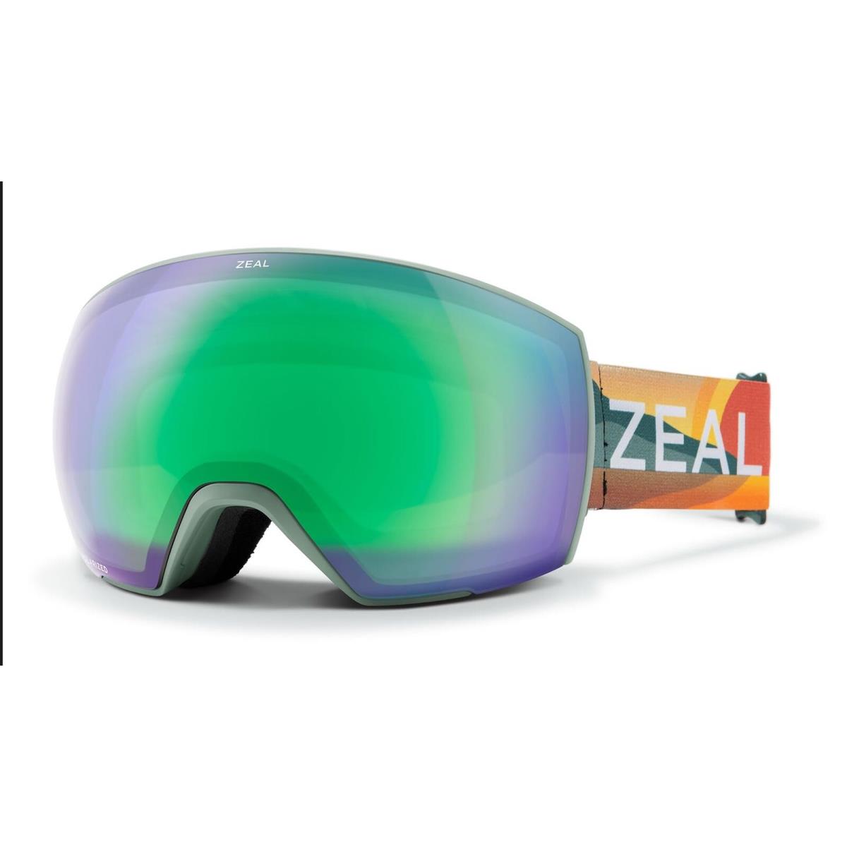 Zeal Optics Hangfire Observation Deck Technology Ski Snowboard Goggle Daybreak/jade