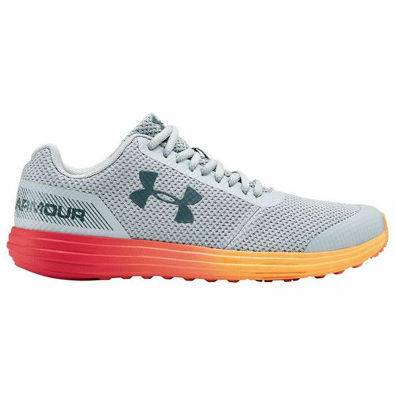 Under Armor Unisex-kids Ua Bgs Surge Rn Sneaker Size US 4.5 Y Mod Gray / Red