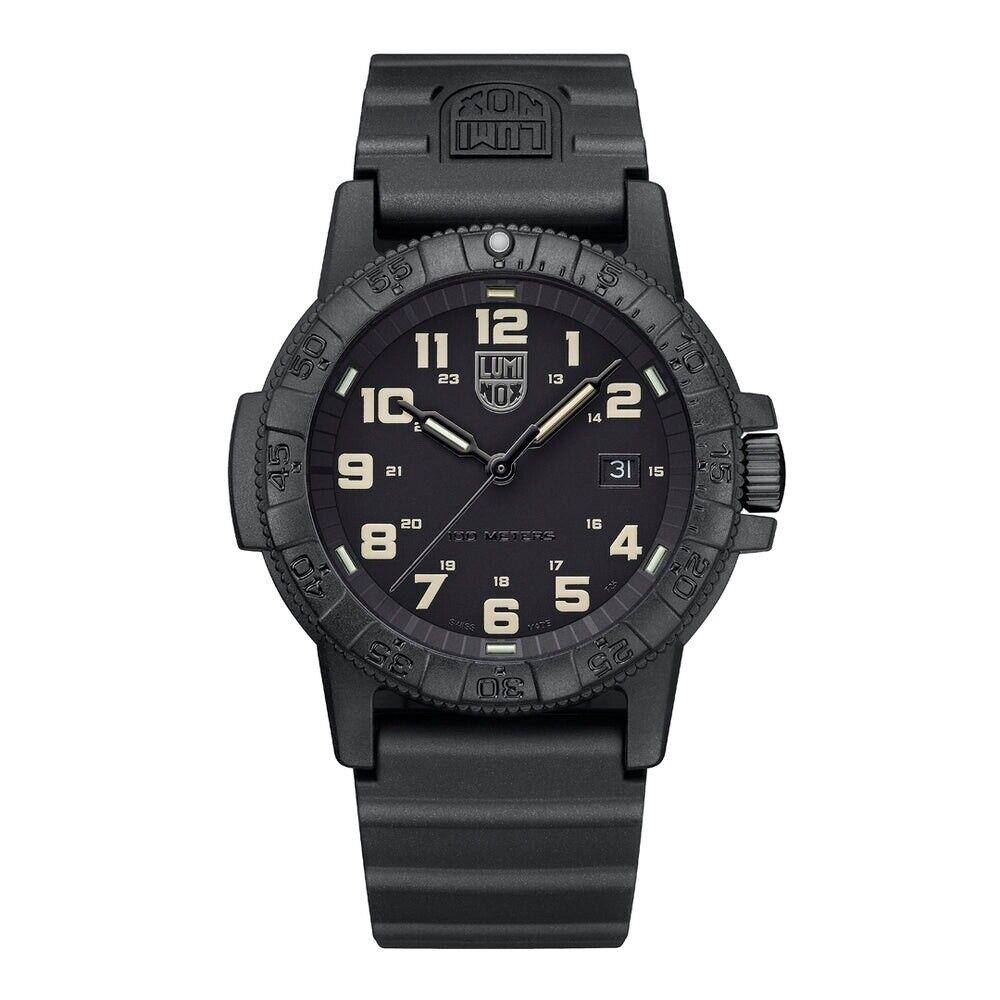 Luminox Leatherback Sea Turtle Giant XS.0330 Black Beige 44mm Quartz Men`s Watch