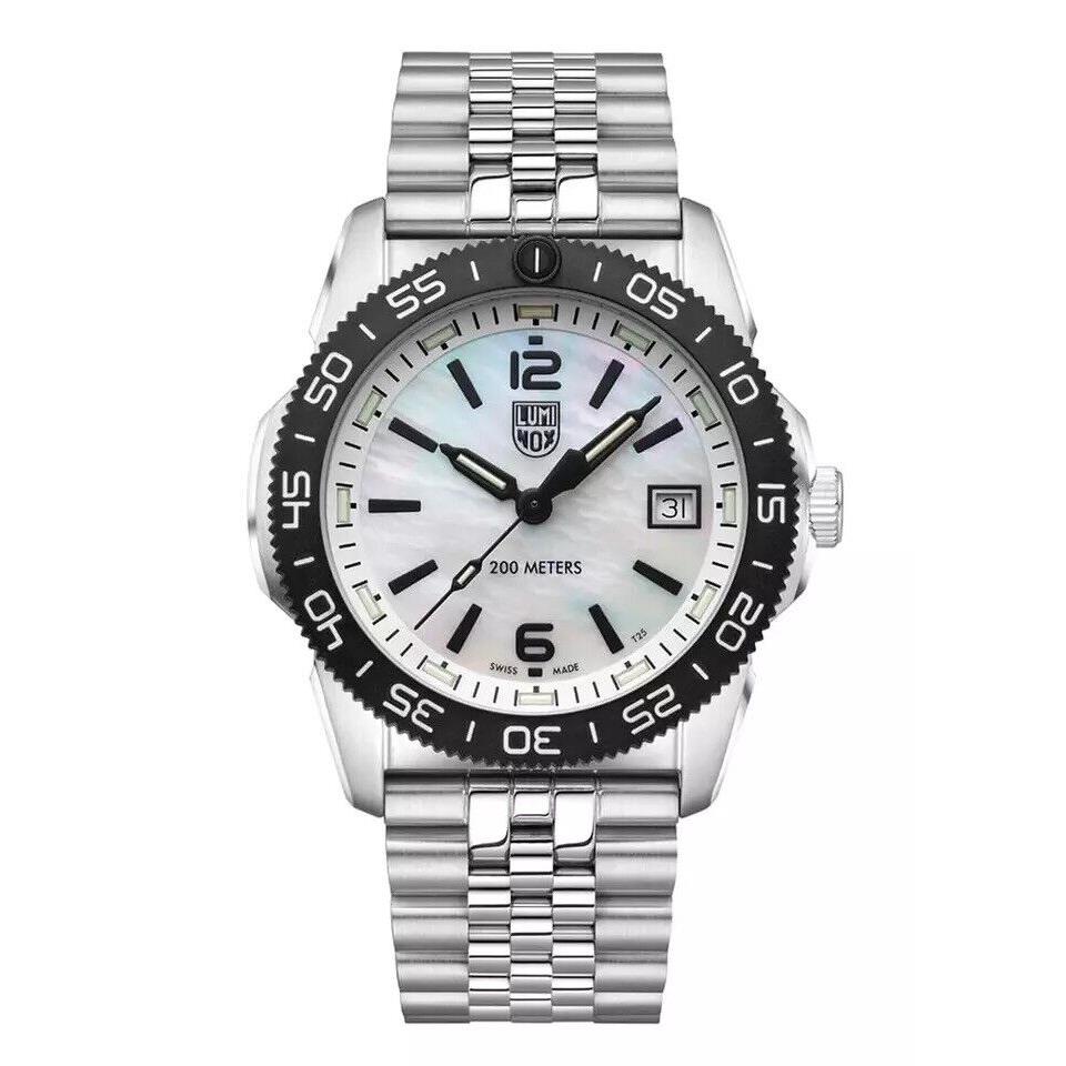 Luminox XS.3126M.1 Pacific Diver S.steel White Mother Of Pearl Dial 39mm Watch