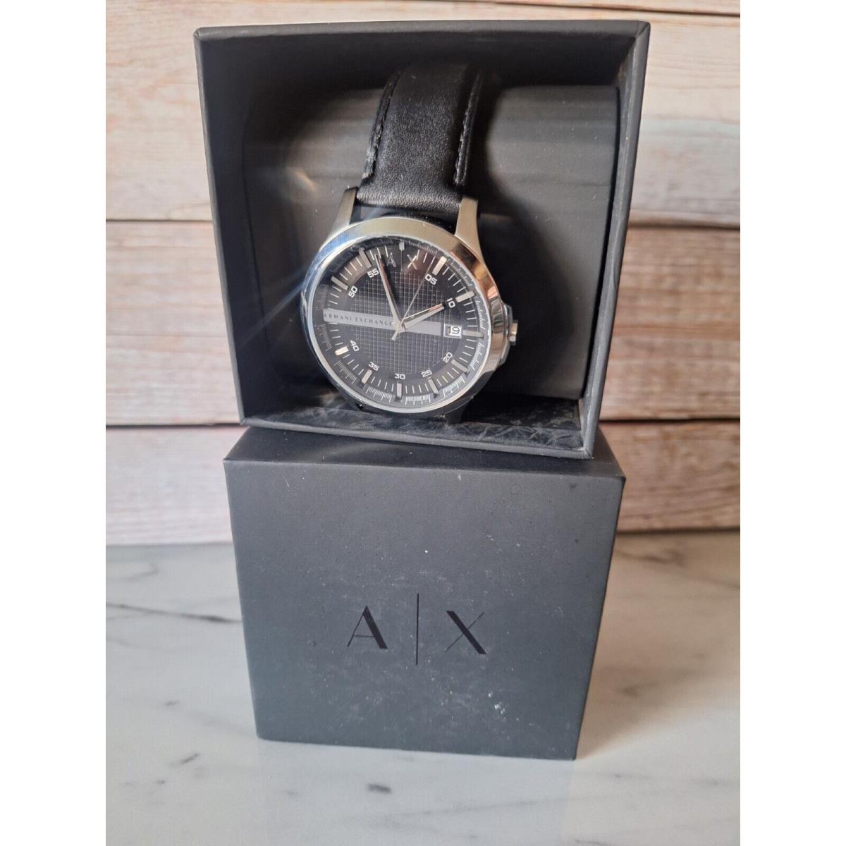 Armani Exchange AX2101 Men`s Wrist Watch Black