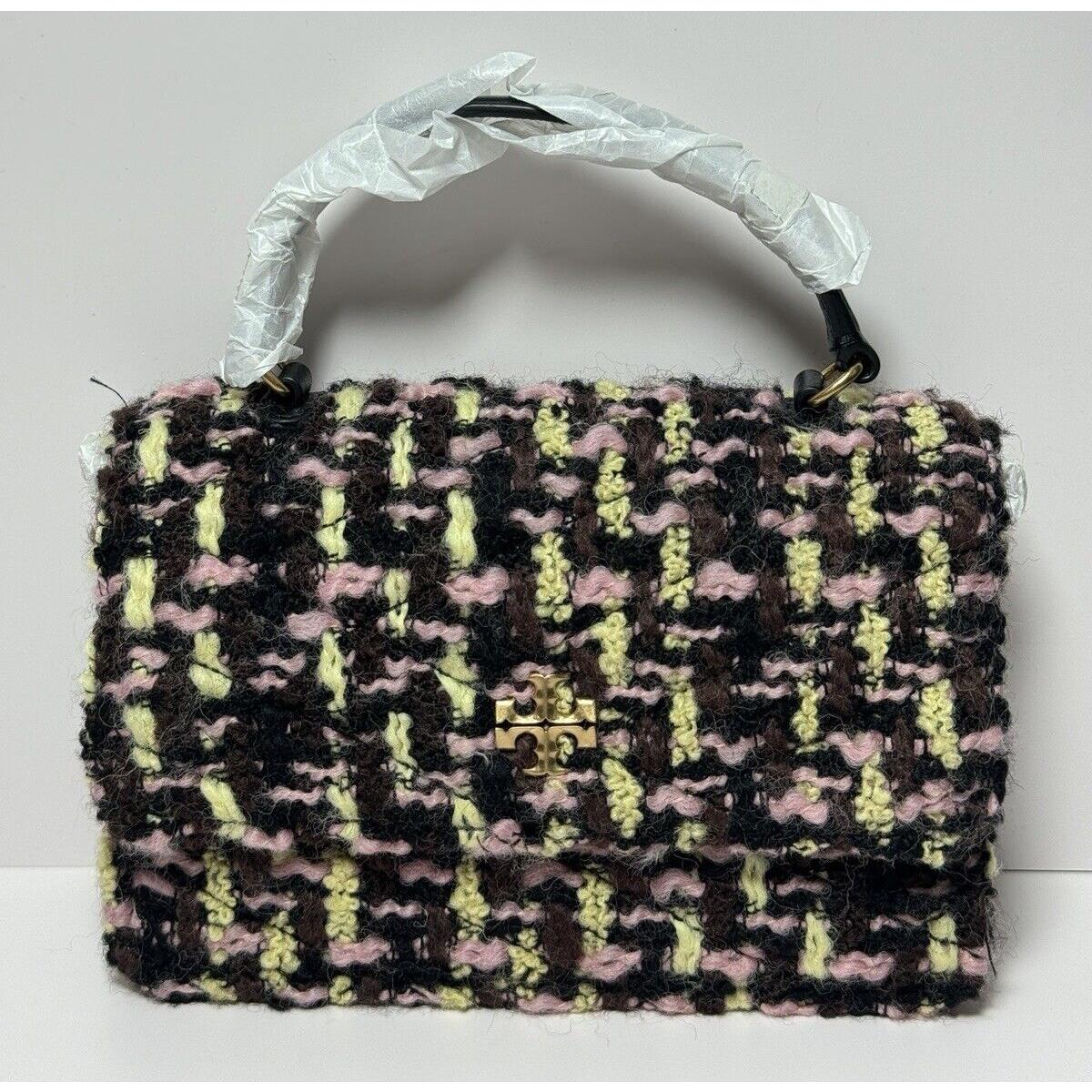 Tory Burch Kira Tweed Top Handle Crossbody Mini Bag