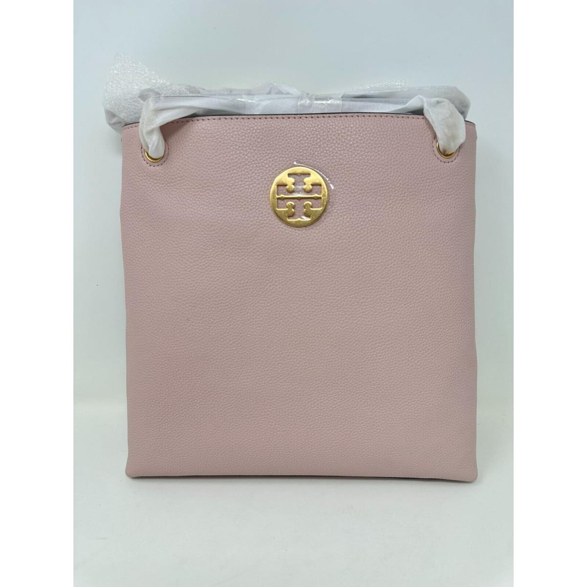 Tory Burch Everly Swingpack Leather Shoulder Crossbody Bag Pink Fash Brands