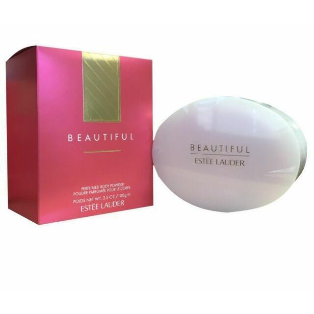 Estee Lauder Beautiful Perfume Body Powder 3.5oz Full Size Boxed