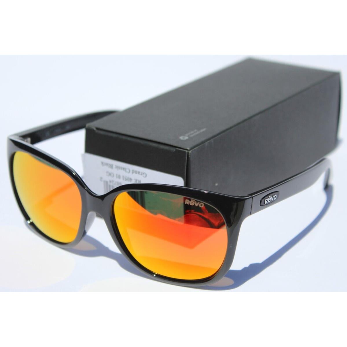 Revo Grand Classic Sunglasses Polarized Black/solar Orange RE4051-01 OG