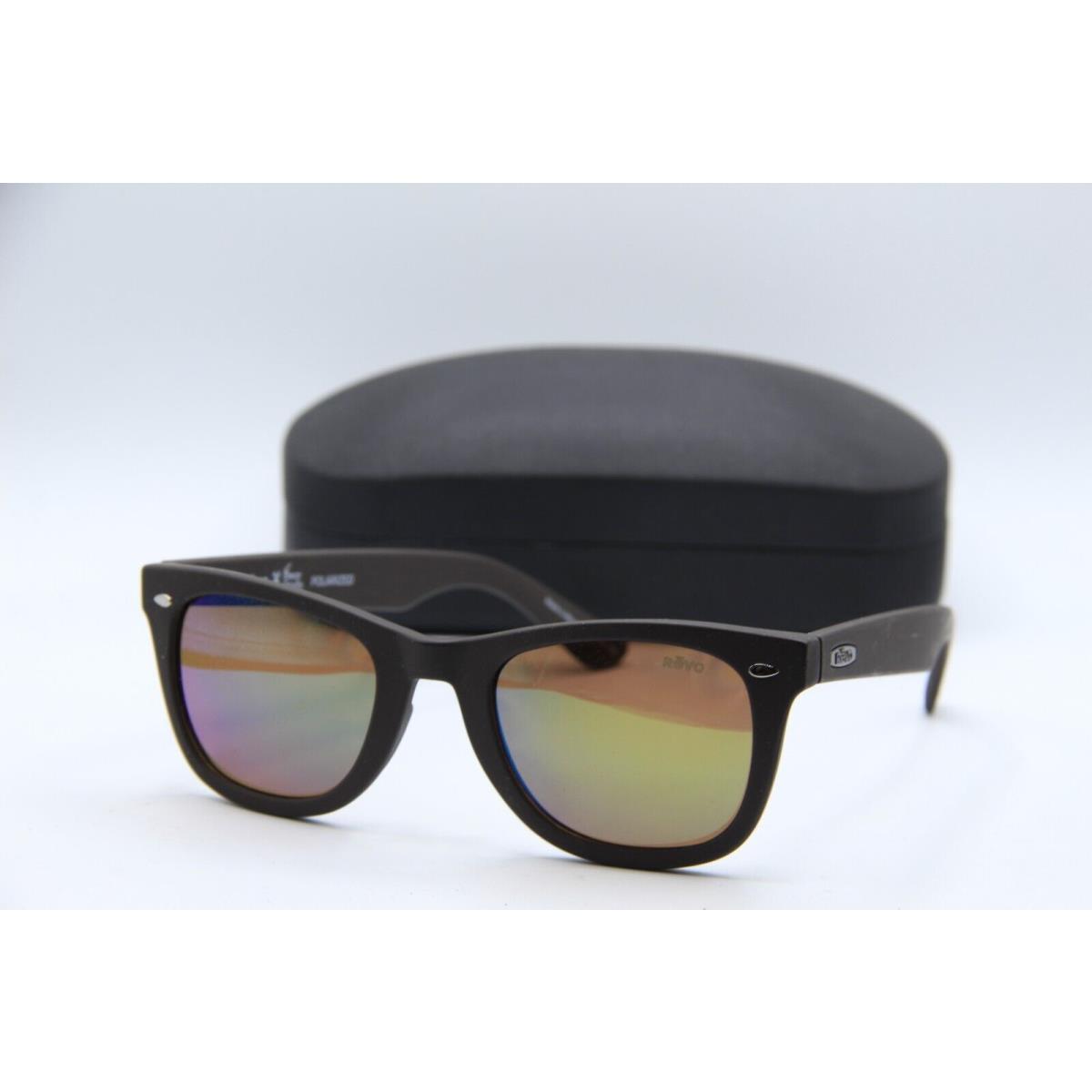 Revo RE 1096 02 Forge Polarized Brown Sunglasses W/case 50-23