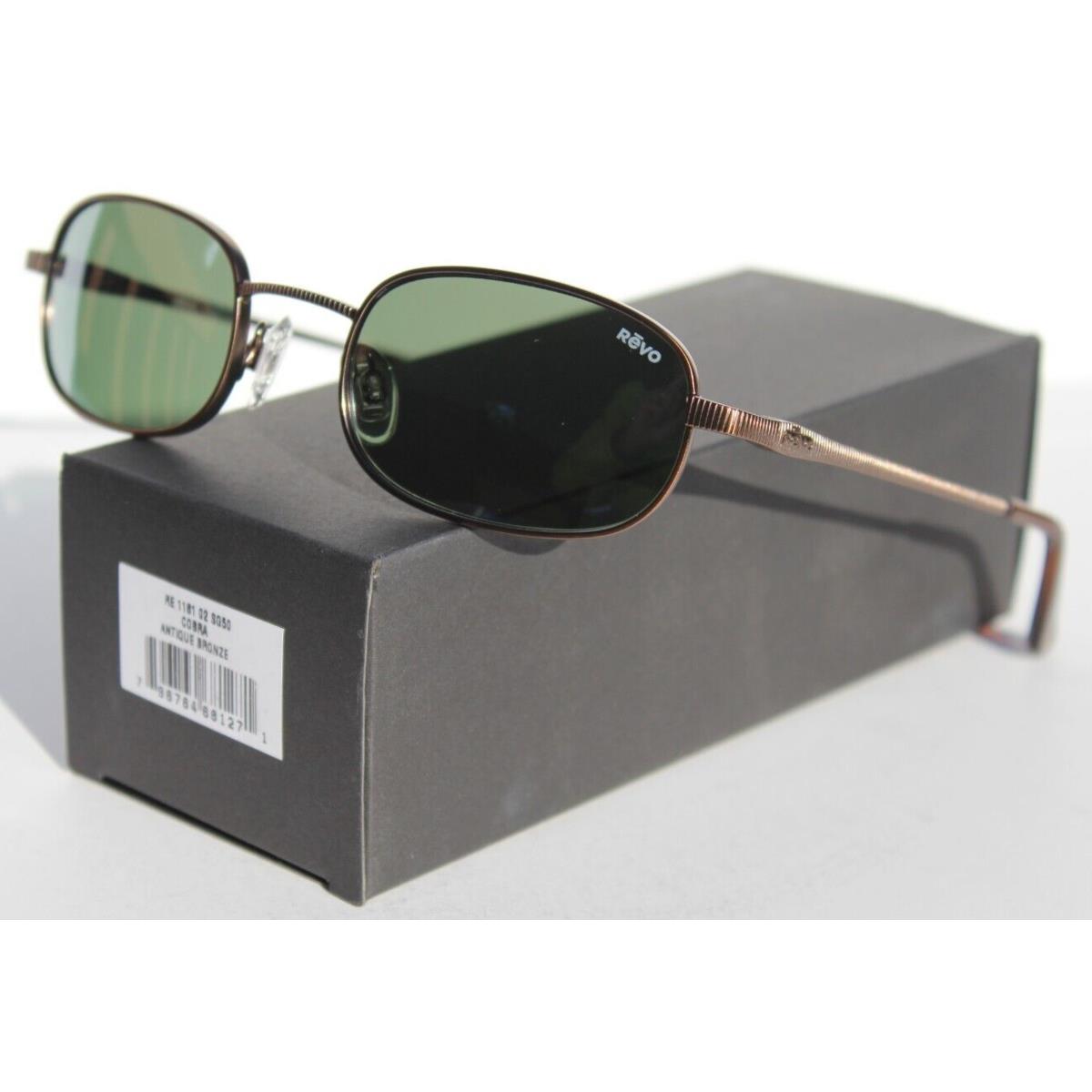 Revo Cobra Sunglasses Polarized Antique Bronze/grey RE1181 02 Japan