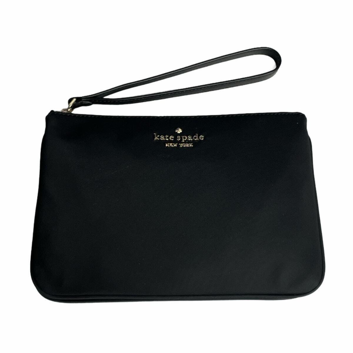 Kate Spade Chelsea Black Medium Wristlet Pouch Bag