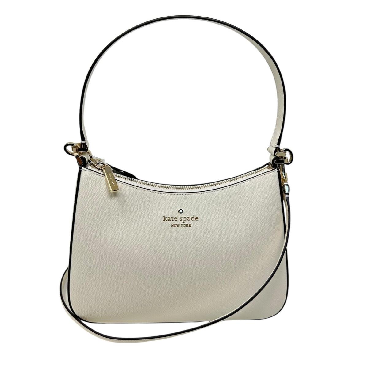 Kate Spade Madison Shoulder Bag Meringue Saffiano Leather Crossbody KH397