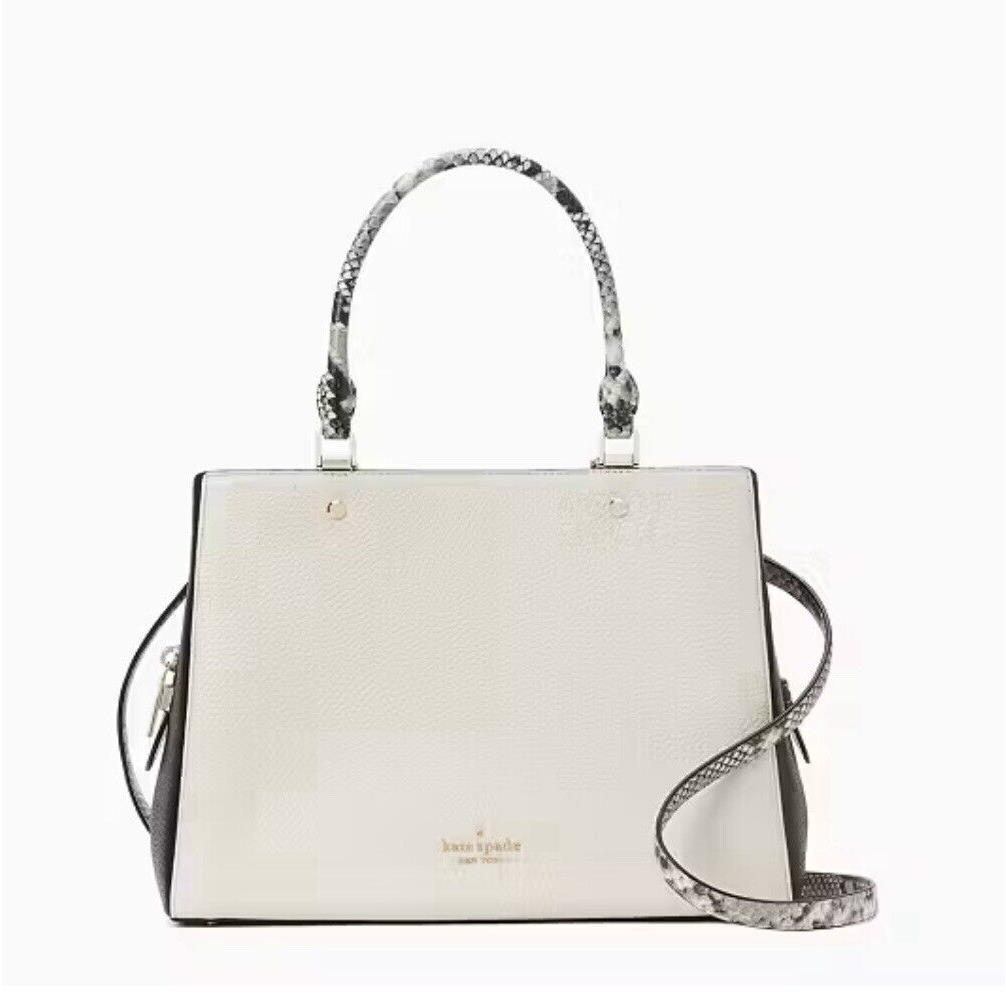 Kate Spade New York Leila Mixed Material Medium Triple Compartment Satchel