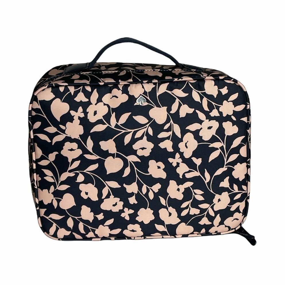 Kate Spade Women`s Jae Garden Vine Travel Cosmetic New