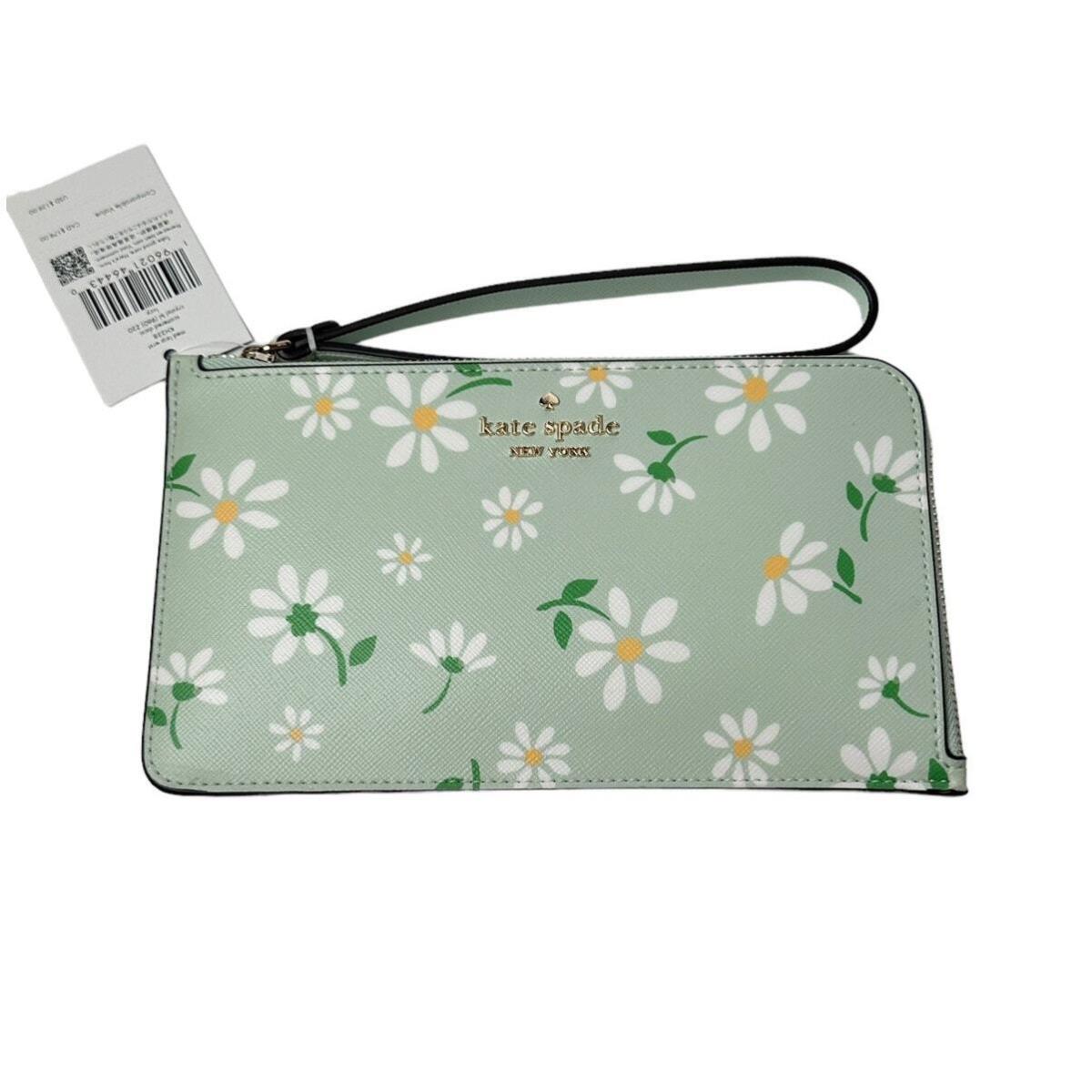 Kate Spade Lucy Day Tripper Daisy Medium L-zip Wristlet