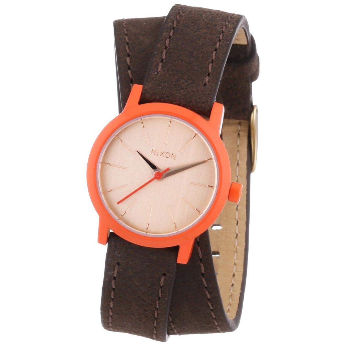 Nixon Kenzi Wrap Watch - Women`s Brown/coral One Size