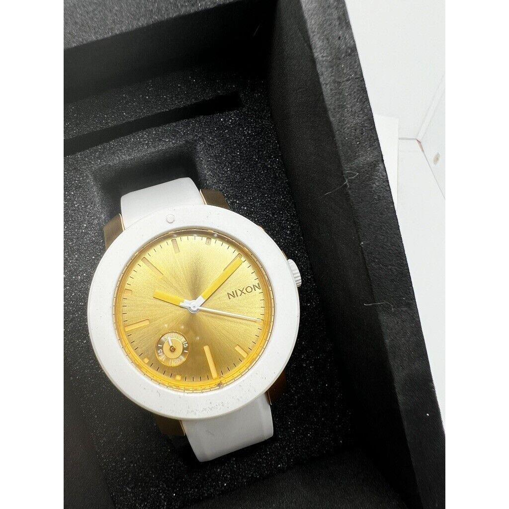 Nixon Raider White/gold Crystals A317 111-00