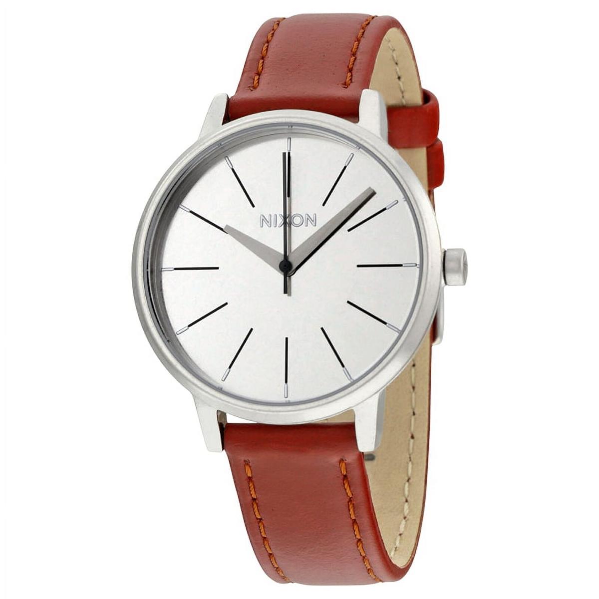 Nixon Women`s Kensington Brown Leather Strap Watch A108747