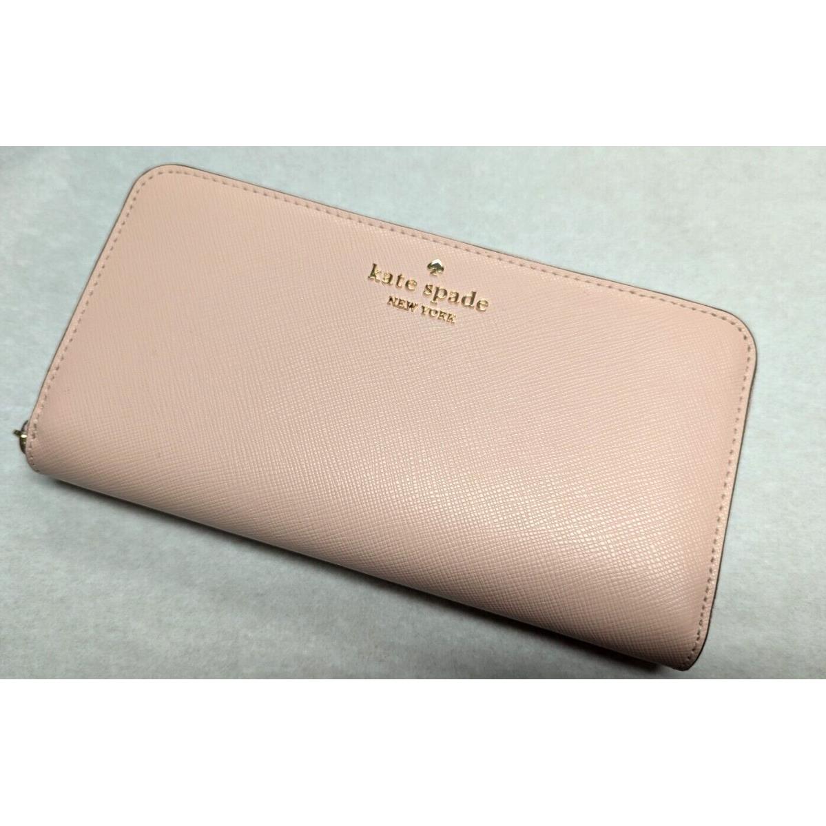 Kate Spade Madison Large Continental Womens Wallet Conch Pink