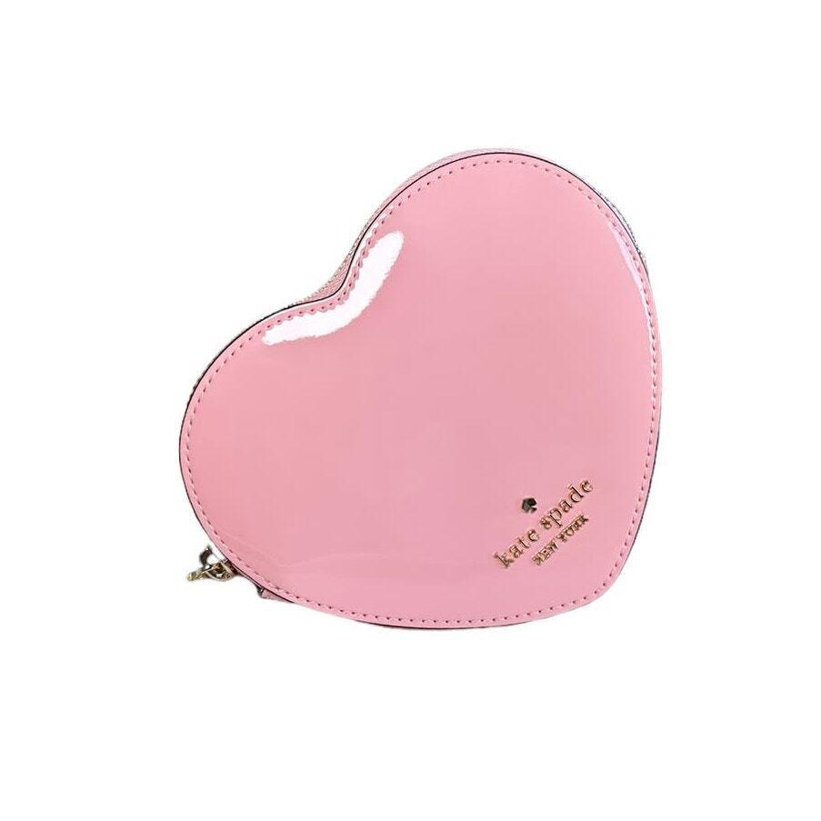 Kate Spade Love Shack 3d Heart Wristlet in Tea Rose