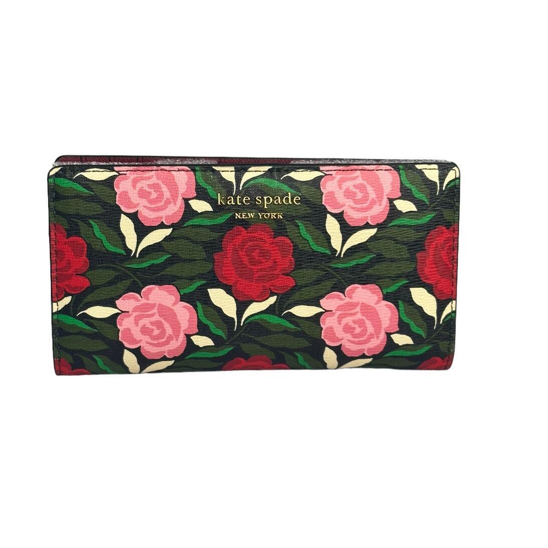 Kate Spade Morgan Rose Garden Slim Bifold Wallet