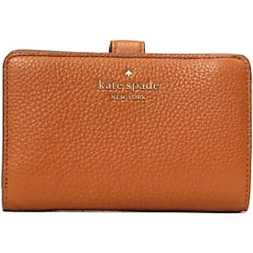 Kate Spade New York Leila Medium Compact Bifold Wallet Warm Gingerbread