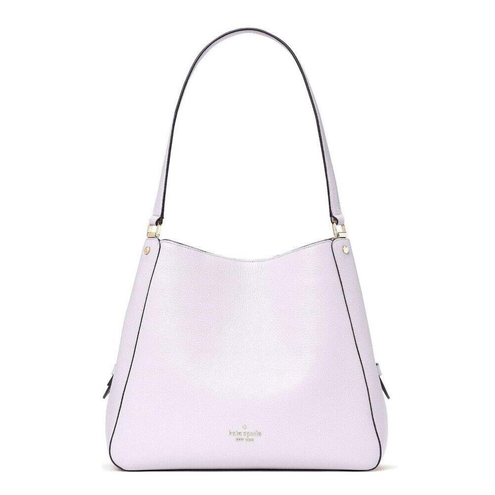 Kate Spade Leila Medium Triple Compartment Shoulder Bag Lilac Moonlight