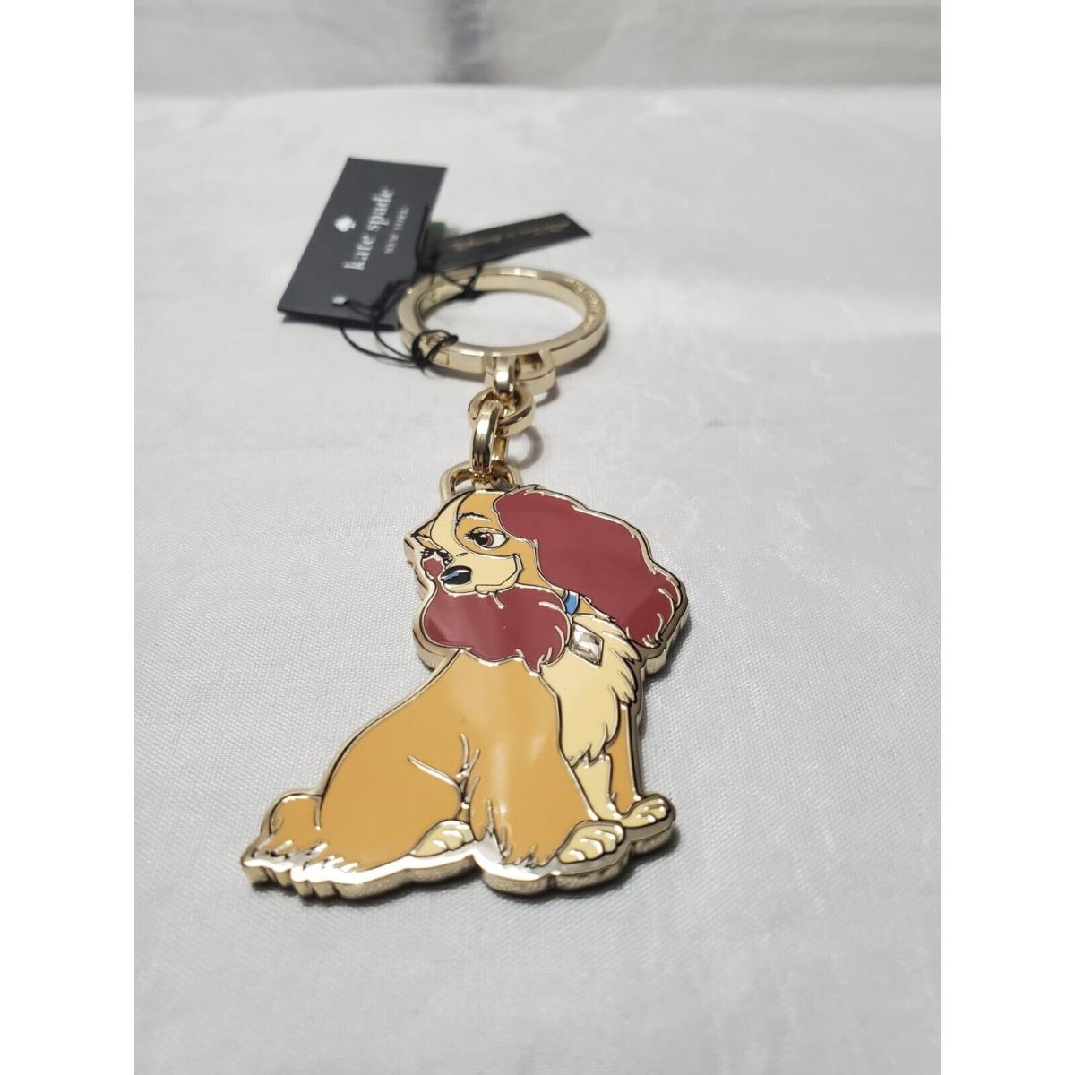 Disney X Kate Spade Lady From Lady The Tramp Keyring/bag Charm KH623