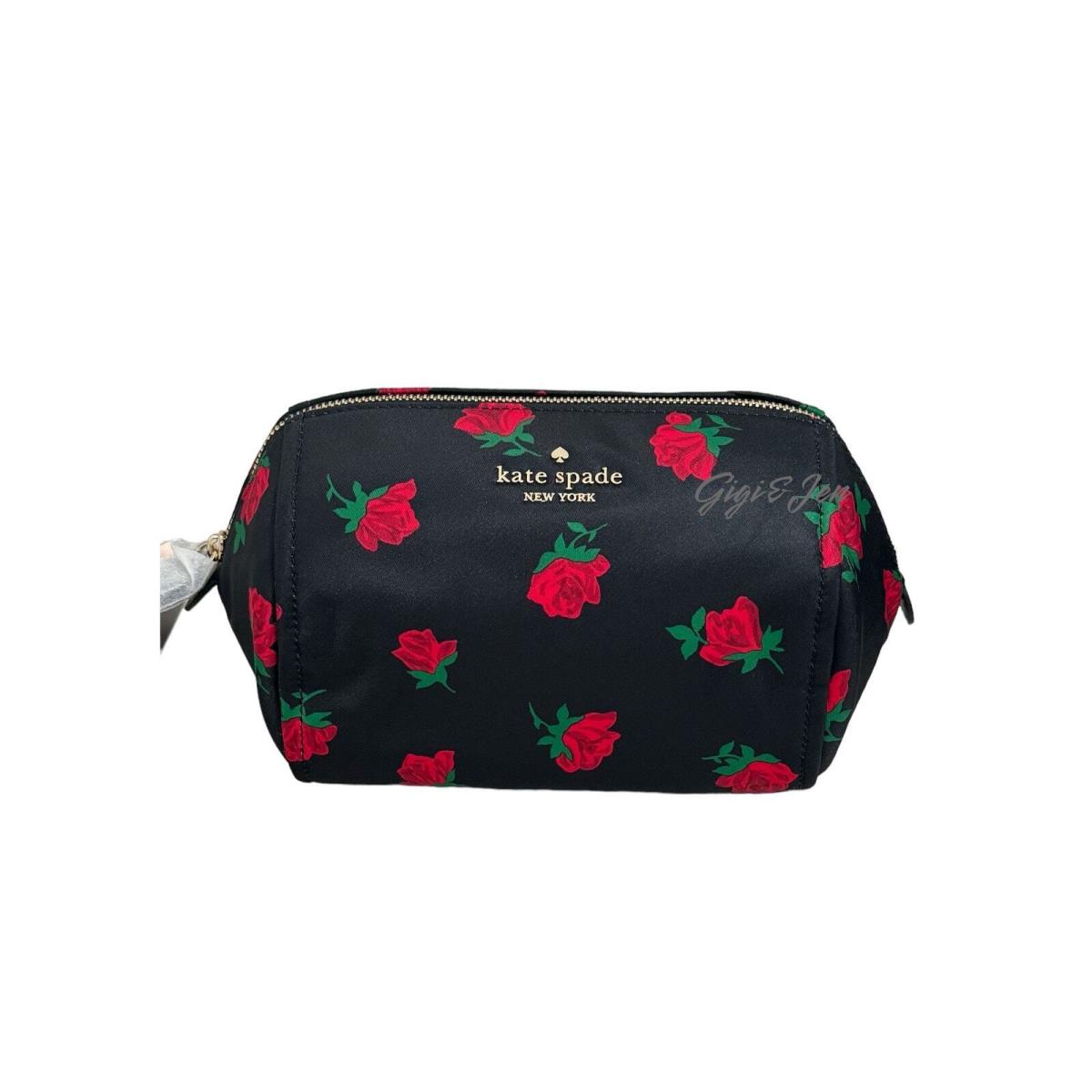 Kate Spade Chelsea Rose Toss Printed Medium Cosmetic Case