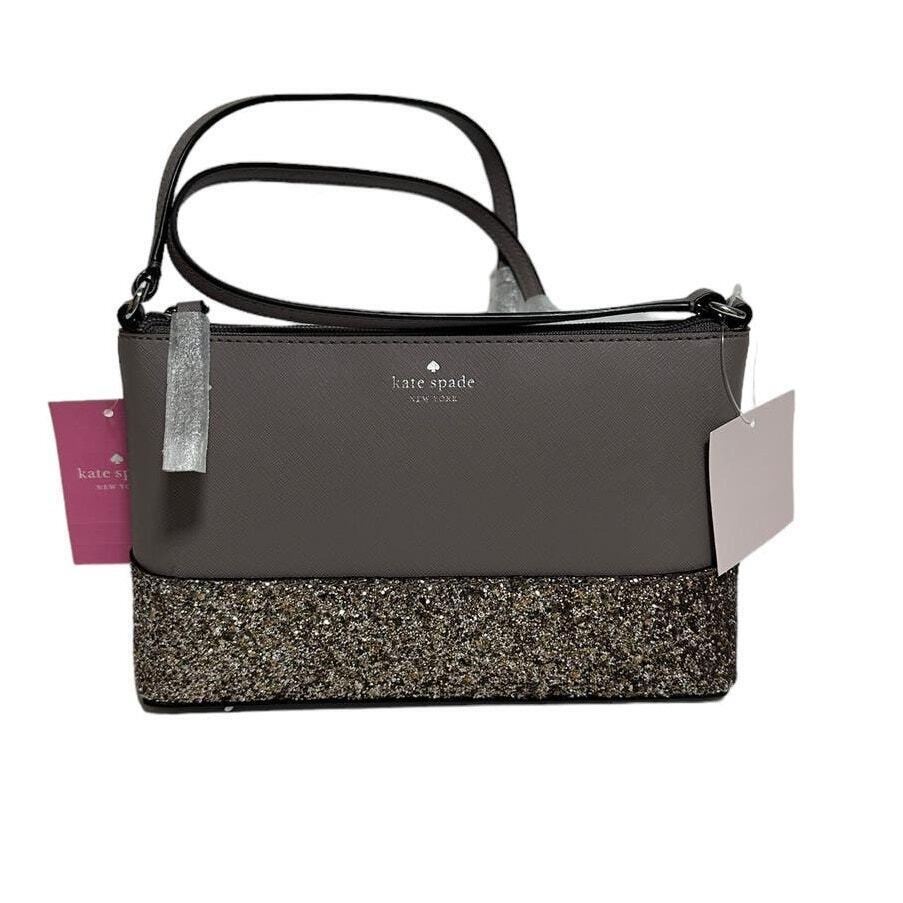 Kate Spade Greta Court Glitter Ramey Cityscape Crossbody Bag