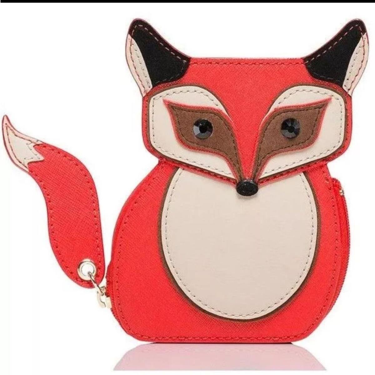 Nwot Vintage Y2K Rare Kate Spade Blaze A Trail Fox Coin Purse