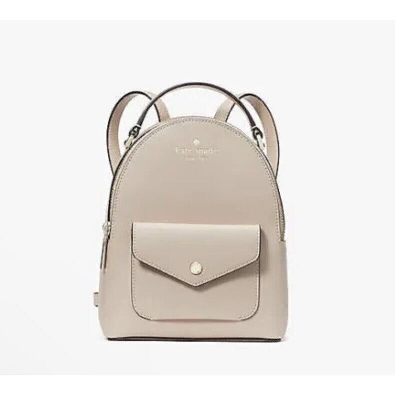 Kate Spade York Schuyler Mini Warm Beige Saffiano Pvc Leather Backpack