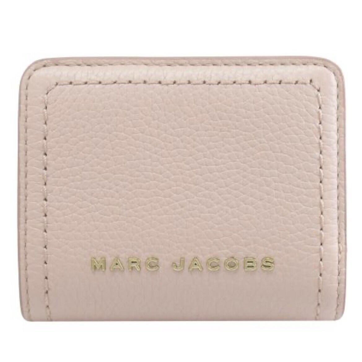 Marc Jacobs S101L01SP21 Groove Mini Compact Wallet In Peach Whip