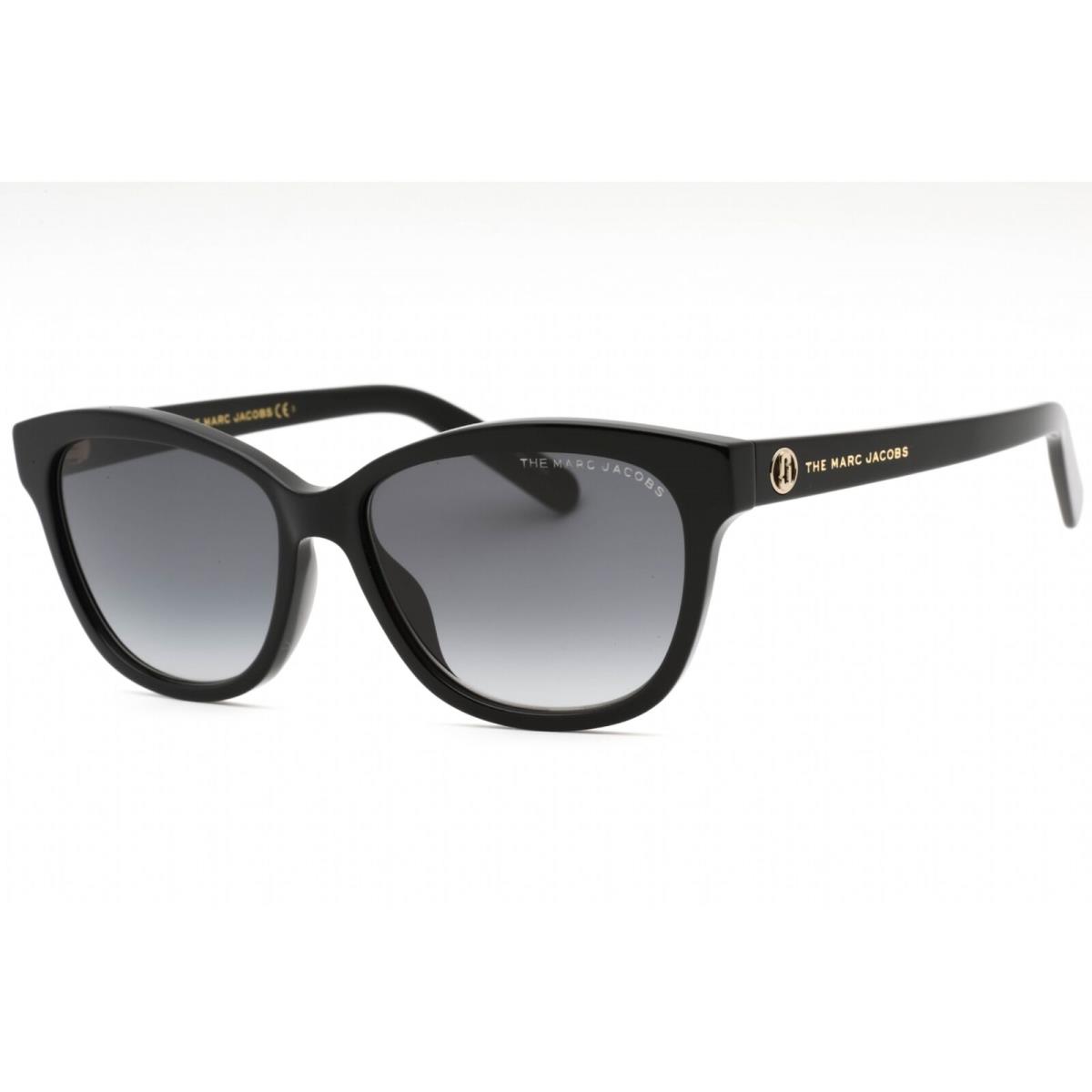 Marc Jacobs Women`s Sunglasses Black Plastic Cat Eye Frame Marc 529/S 0807 9O