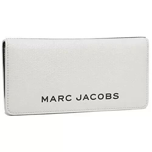 Marc Jacobs Bold Color Blocked Open Face Wallet White Black