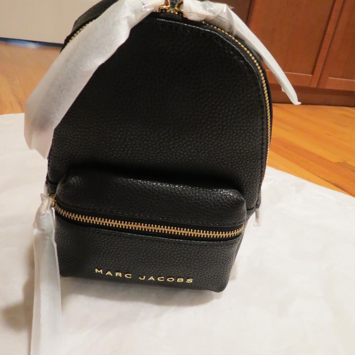 Marc Jacobs NY Everyday Explorer Mini Leather Backpack Black