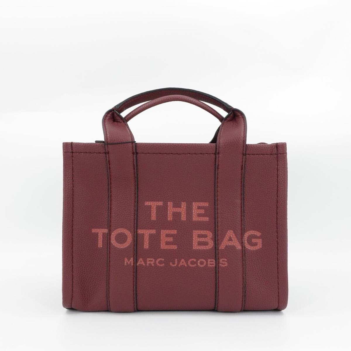 Marc Jacobs Women`s The Small Leather Tote Bag Dark Red OS