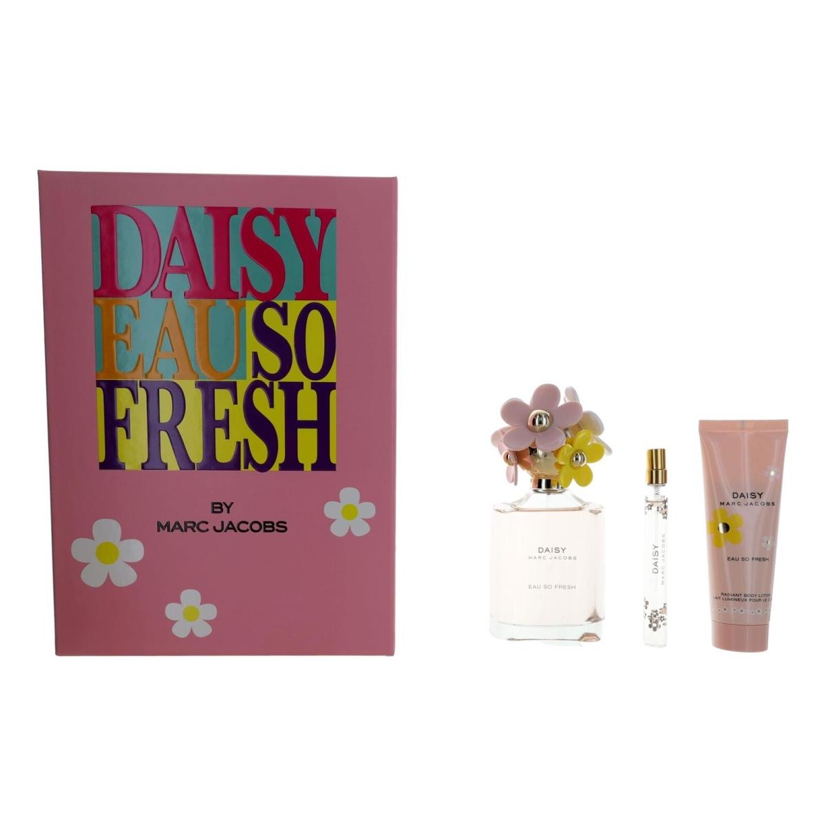 Daisy Eau So Fresh by Marc Jacobs 3 Piece Gift Set For Women