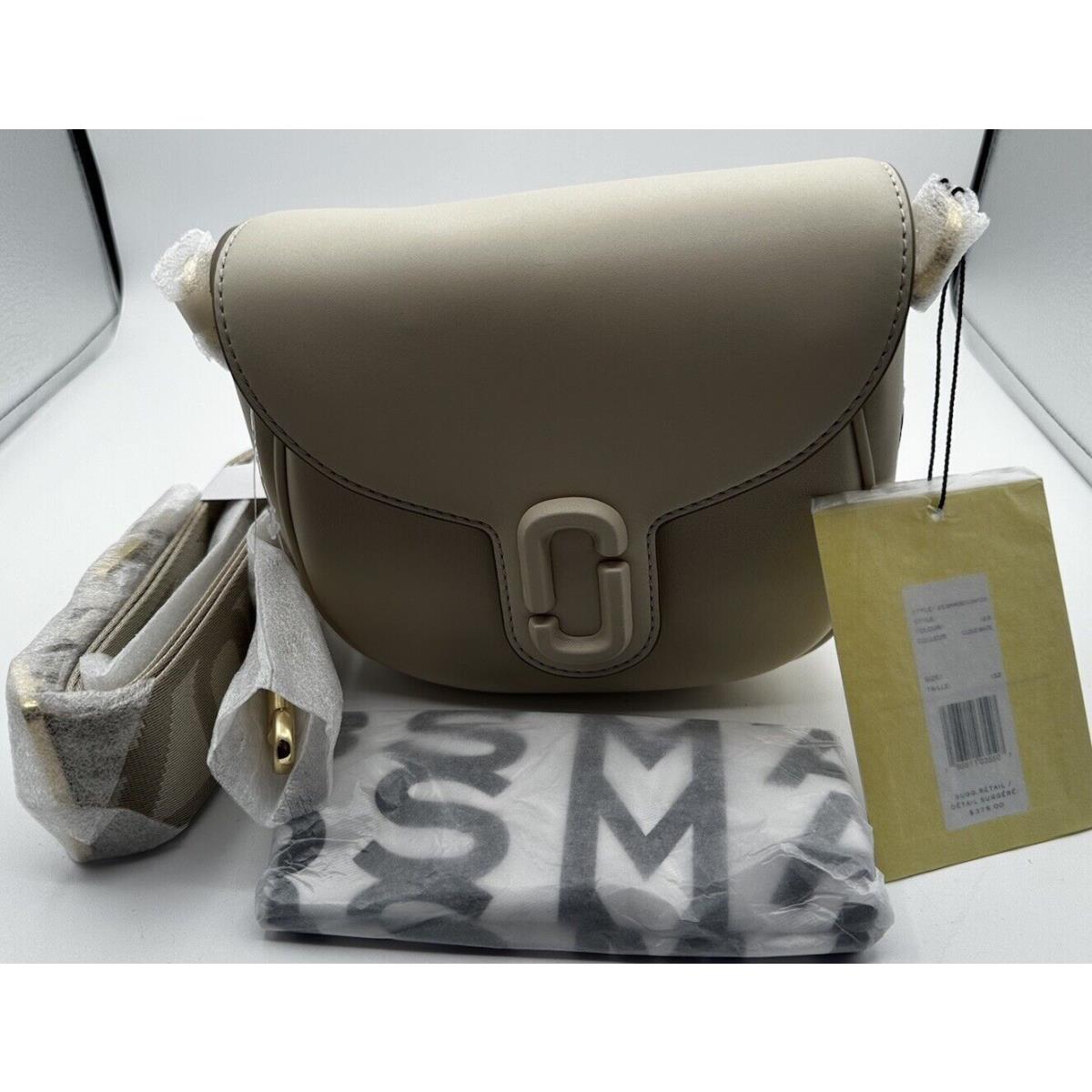 Marc Jacobs The Small Saddle Bag Cloud White Cross Body Handbag