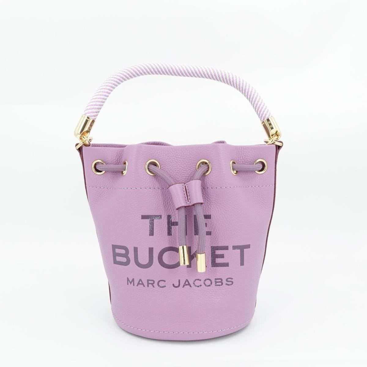 Marc Jacobs Women`s The Bucket Leather Bucket Crossbody Bag Purple OS