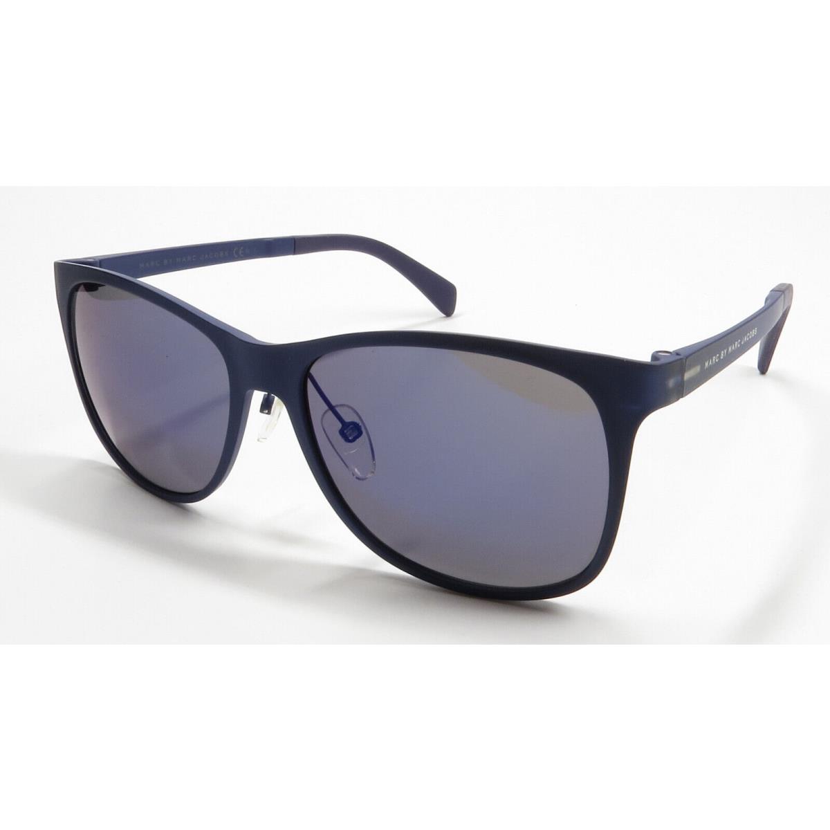 Marc By Marc Jacobs Sunglasses MMJ452/S Acaxt Crystal Blue Sky Blue Mirror Lens