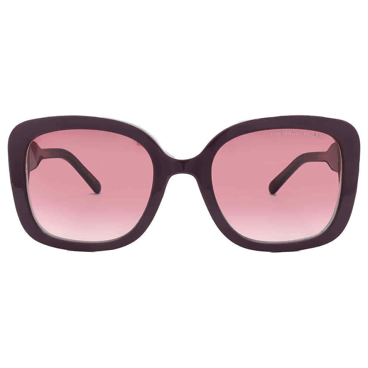 Marc Jacobs Pink Gradient Square Ladies Sunglasses Marc 625/S 0LHF/3X 54