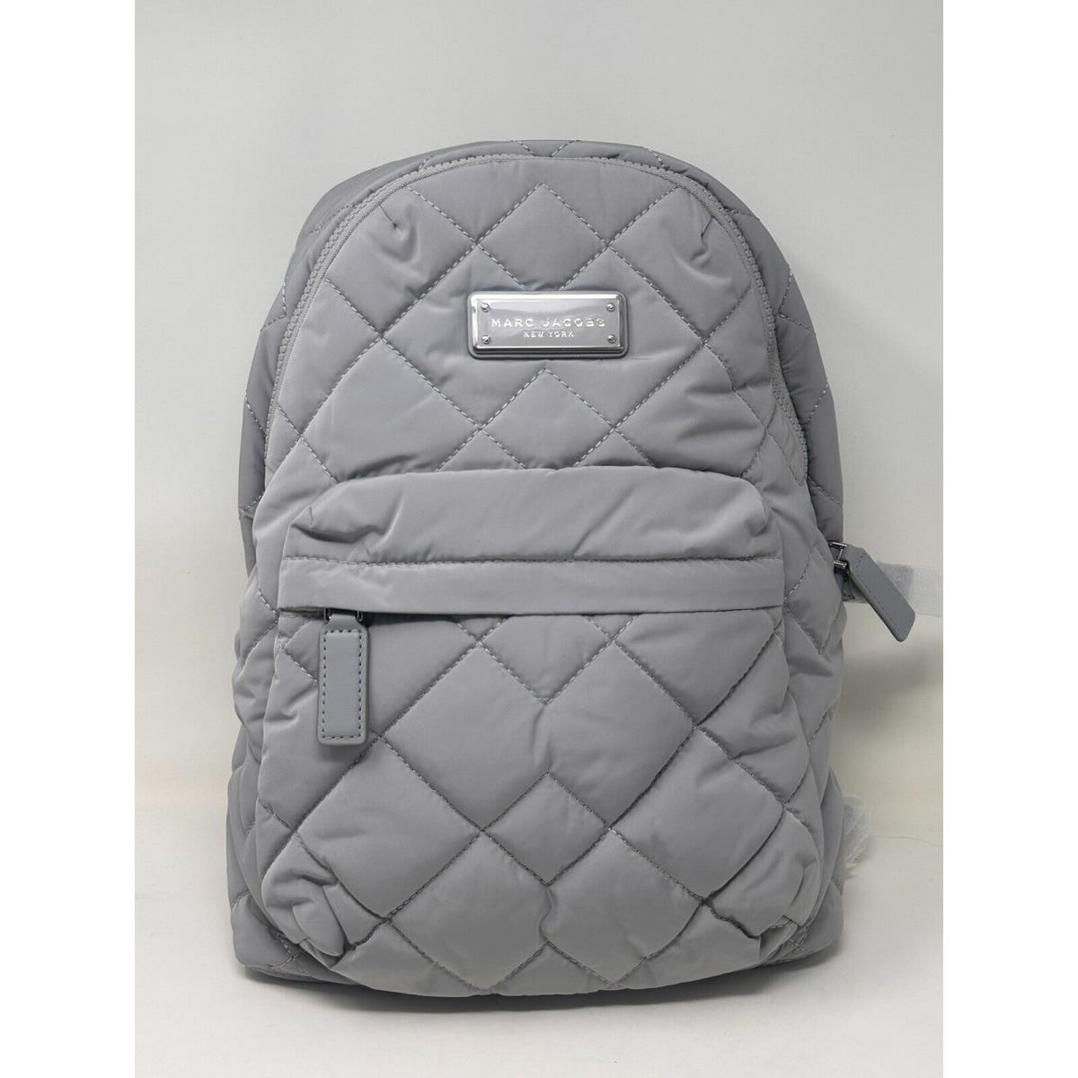 Marc Jacobs Quilted Nylon Backpack - Gray