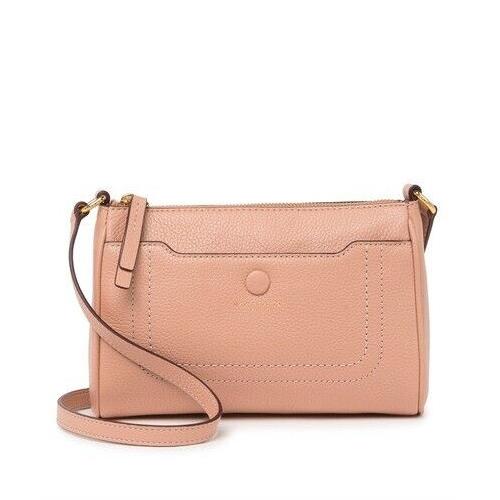 Marc Jacobs Empire City Leather Crossbody Bag Ballet Pink Pack