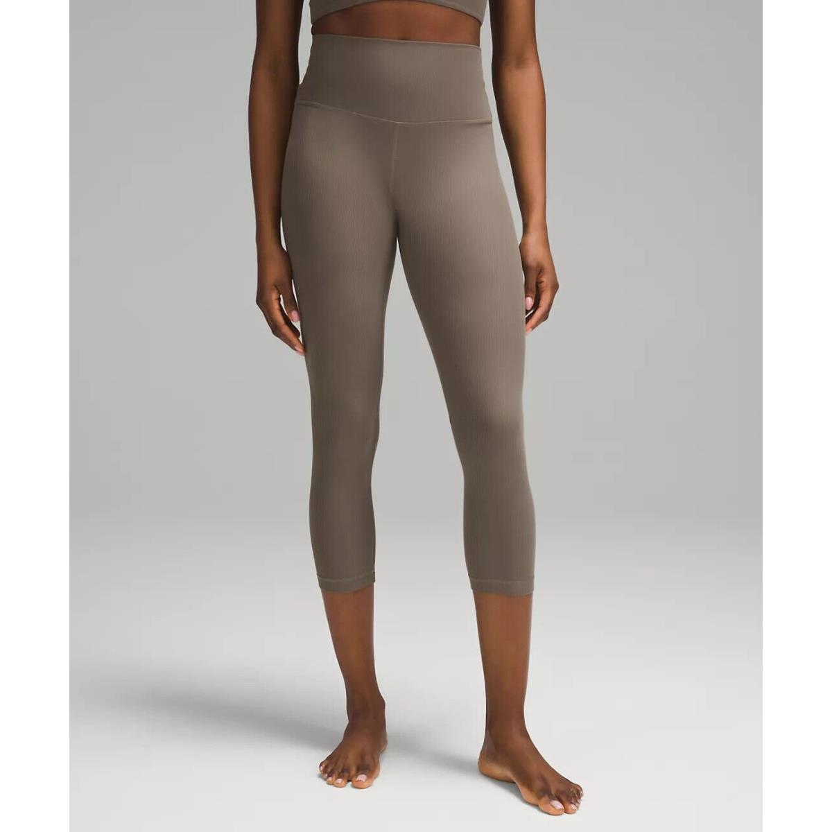 Lululemon Align High-rise Ribbed Crop 23