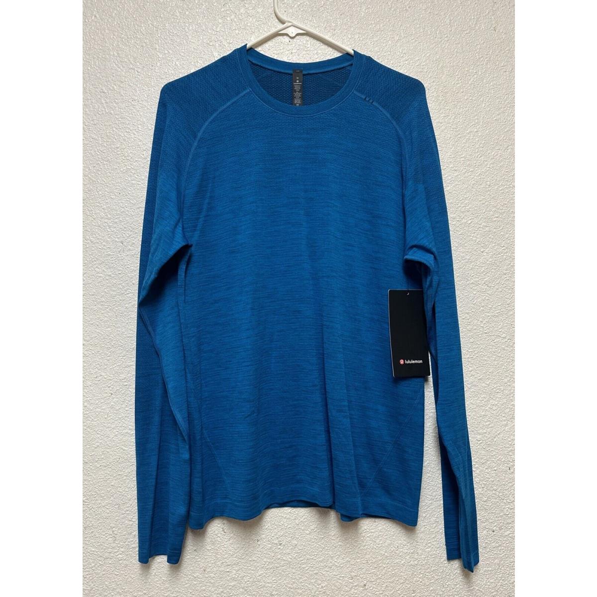 Lululemon Men s Metal Vent Tech Long Sleeve Blue Size Medium