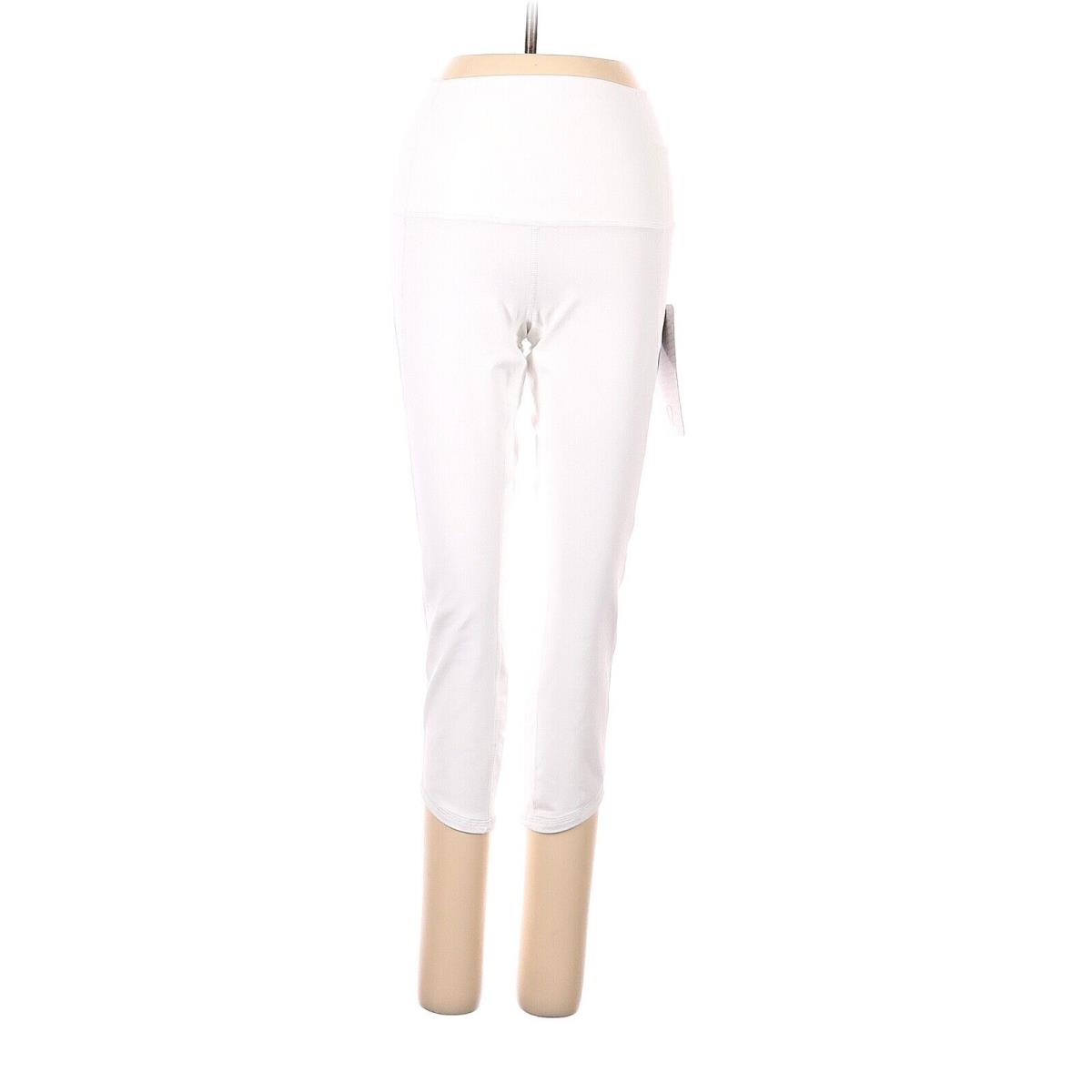 Lululemon Athletica White Beyond Boundaries Crop Leggings - US 4