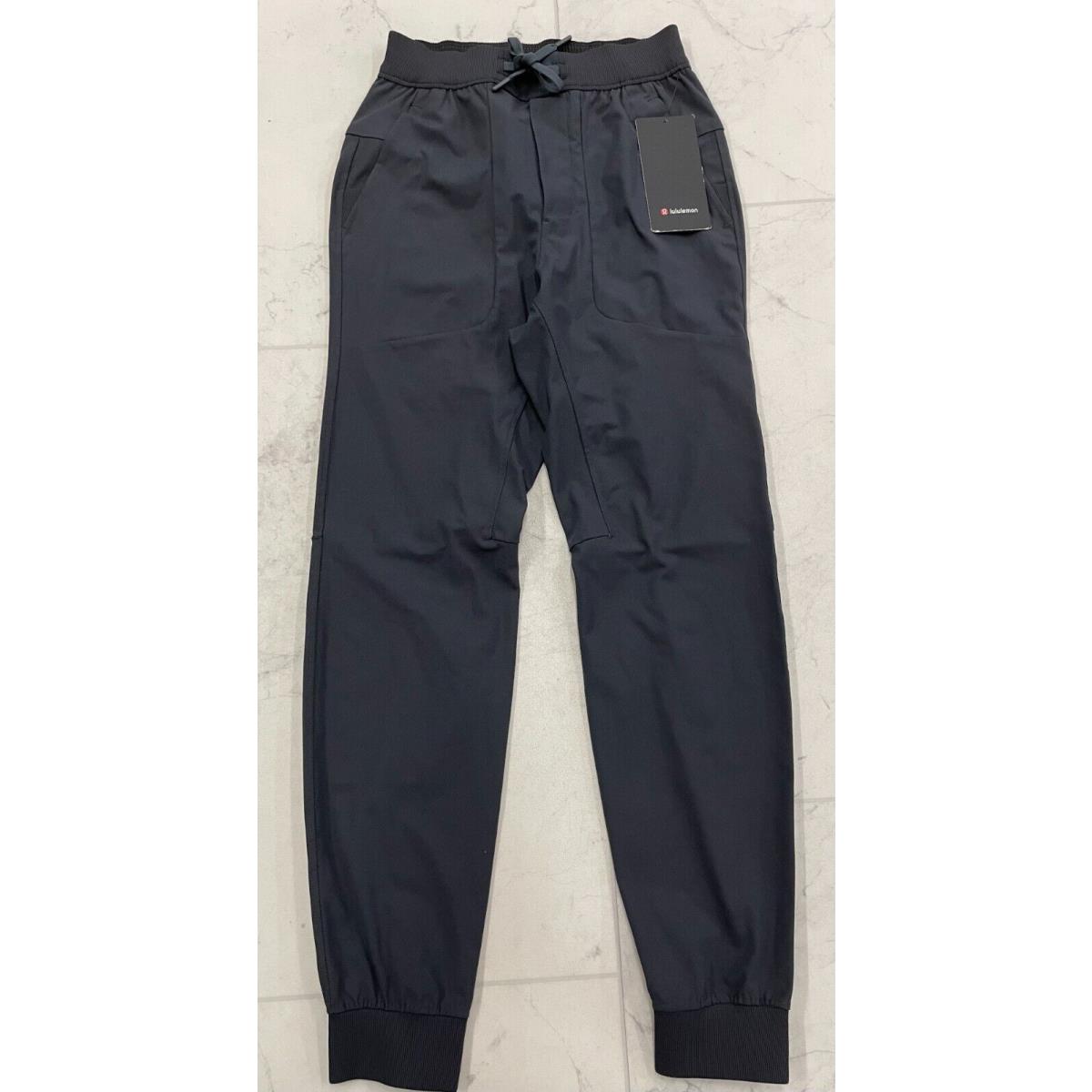 Lululemon Men`s Abc Sleek Jogger In Obsidian Size: X-small